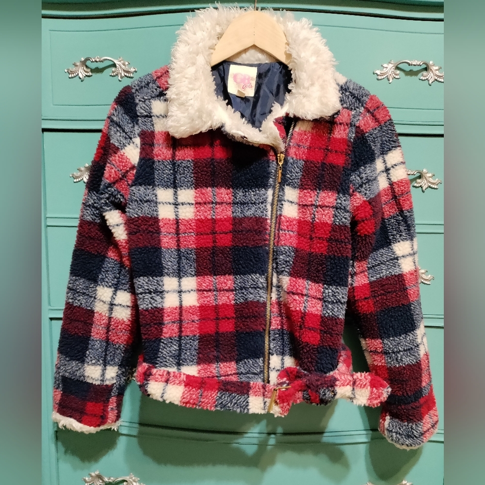 Lined fleece jacket